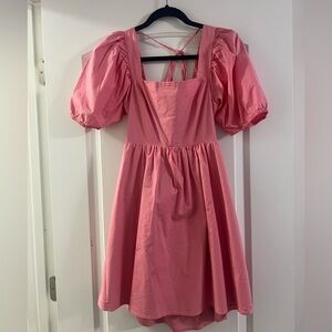 WAYF Rosy Pink Short Dress